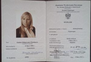 fizjoterapia częstochowa dyplom 300x206 - Certyfikaty